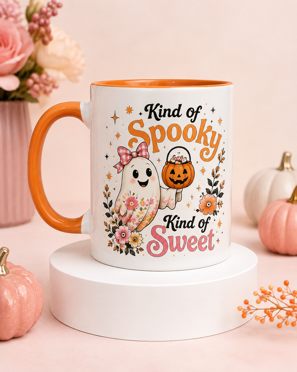 Kind of Spooky Kind of Sweet personalised Halloween mug
